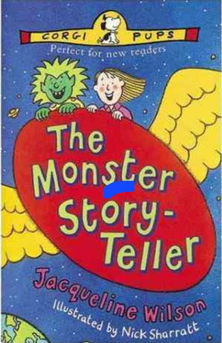 The Monster Story Teller by Jacqueline Wilson - old paperback - eLocalshop