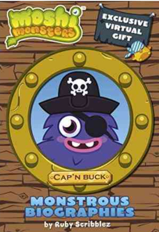 Cap  - eLocalshopN Buck - Monstrous Biographies by Ruby Scribblez - old paperback - eLocalshop