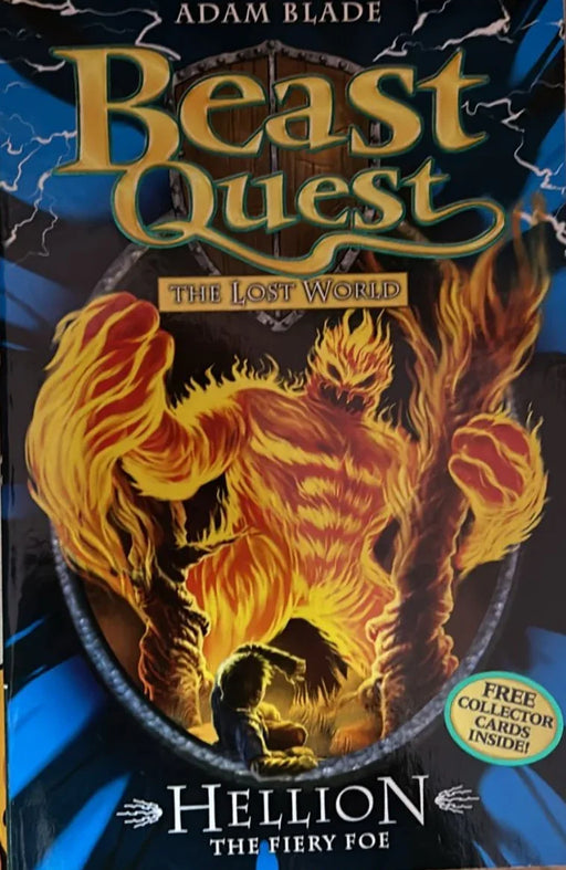 Hellion the Fiery Foe by Adam Blade - old paperback - eLocalshop