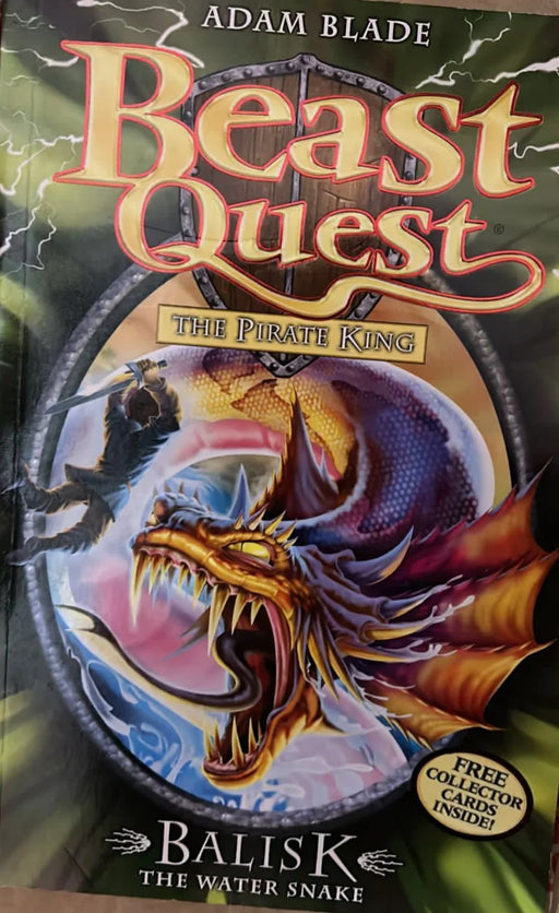 The Priate King: Balisk the Water Snake by Adam Blade - old paperback - eLocalshop