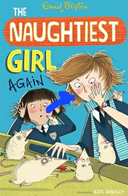 The Naughtiest Girl Again: Book 2 by Enid Blyton - old paperback - eLocalshop