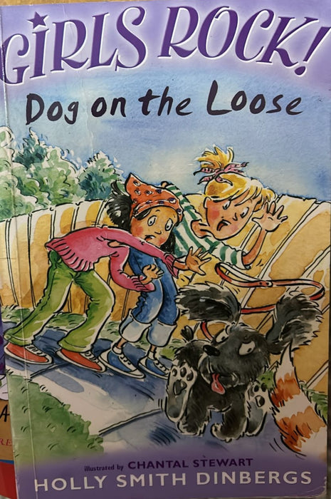 Girlz Rock : Dog on the loose : Holly Smith Dinbergs - old paperback - eLocalshop