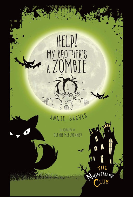 Help! My Brother's a Zombie (Nightmare Club) by Annie Graves- old paperback - eLocalshop
