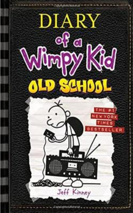 Diary of a Wimpy Kid #10: Old School by: Jeff Kinney- old hardcover - eLocalshop
