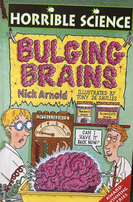 Bulging Brains by Nick Arnold - old paperback - eLocalshop