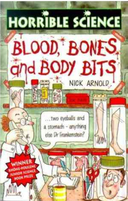 Blood, Bones and Body Bits by Nick Arnold - old paperback - eLocalshop