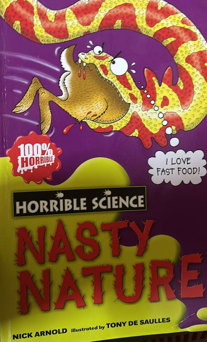 Nasty Nature by Nick Arnold - old paperback - eLocalshop