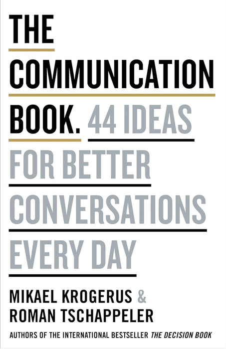 The Communication Book by Mikael Krogerus - eLocalshop