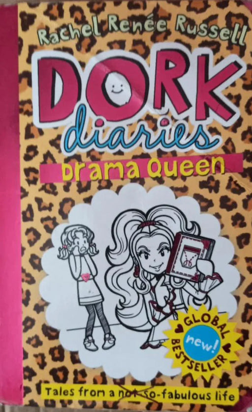 Dork Diaries - Drama Queen by Rachel Renée Russell - old paperback - eLocalshop
