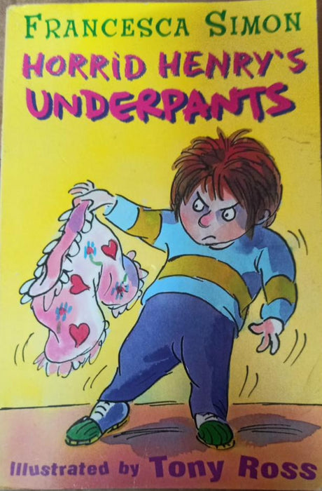 Horrid Henrys Underpants by Francesca Simon - old paperback - eLocalshop