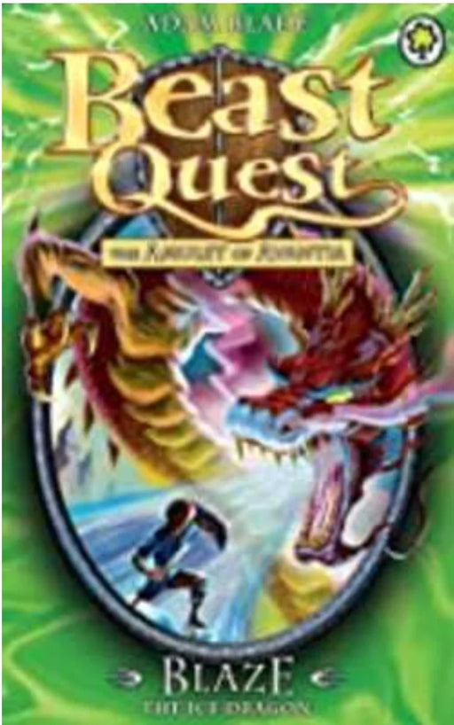Blaze the Ice Dragon: Beast Quest - by Adam Blade - old paperback - eLocalshop