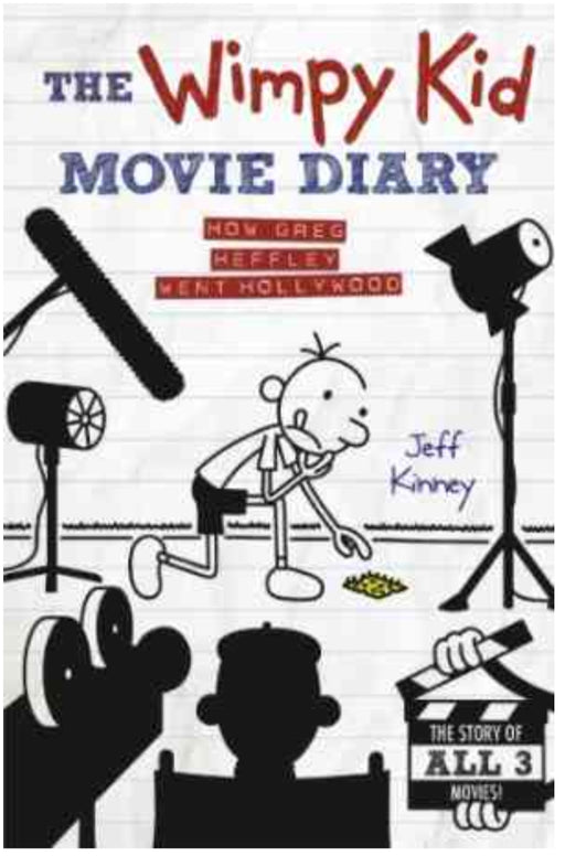 Wimpy Kid Movie Diary by Kinney, Jeff - old hardcover - eLocalshop