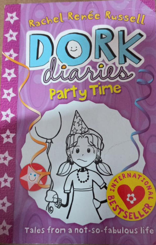 Dork Diaries - Party Time by Rachel Renée Russell - old paperback - eLocalshop
