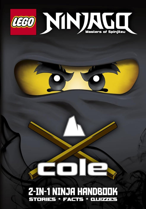 LEGO Ninjago: Cole 2-in-1 Ninja Handbook - old paperback - eLocalshop