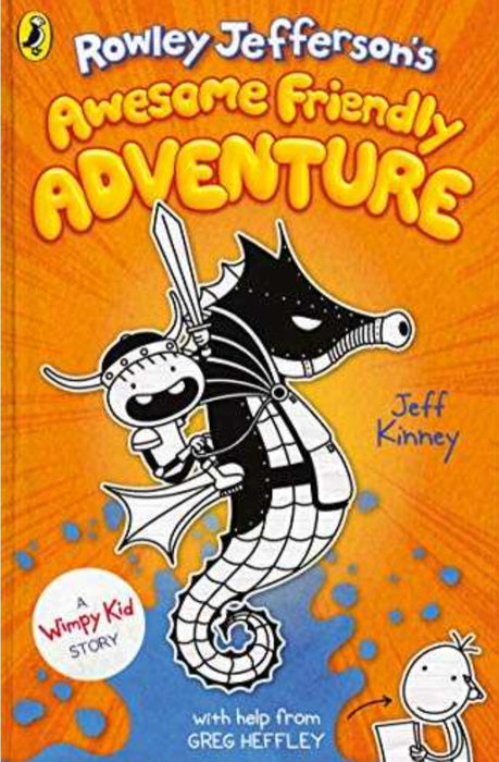 Rowley Jefferson's Awesome Friendly Adventure by Jeff Kinney - old paperback - eLocalshop