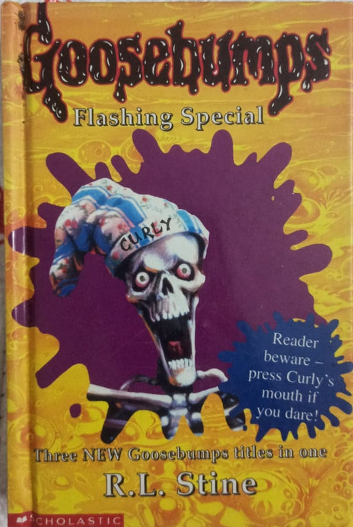 Goosebumps Flashing Special (3 Books In 1) by R L Stine - old paperback - eLocalshop