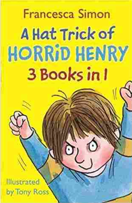 A Hat Trick of Horrid Henry by Francesca Simon - old paperback - eLocalshop