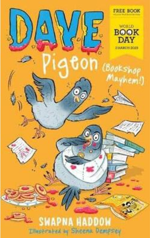 Dave Pigeon Bookshop Mayhem! : Swapna Haddow - old paperback - eLocalshop