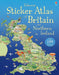 Sticker Atlas of Britain and Northern Ireland  by Fiona Patchett - old paperback - eLocalshop