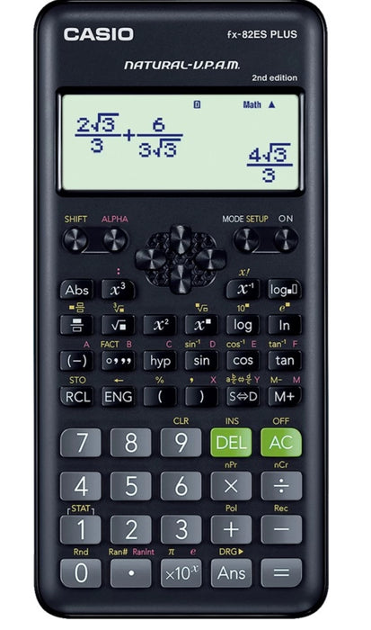 CASIO FX-82ES Plus 2nd Edition Scientific Calculator  (12 Digit) - eLocalshop