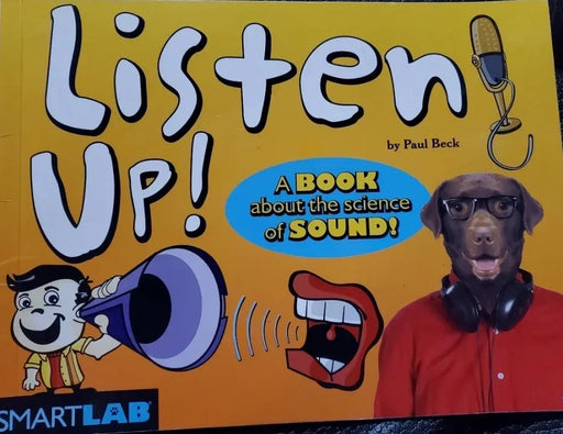 Listen Up! Paul Beck A Book About the Science of Sound - old paperback - eLocalshop