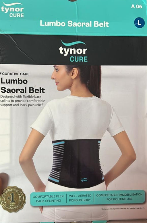Tynor Cure Lumbo Sacral Belt SIZE- L - eLocalshop