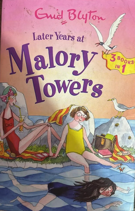 The Later Years at Malory Towers: 3 Books in 1 by Enid Blyton - old paperback - eLocalshop