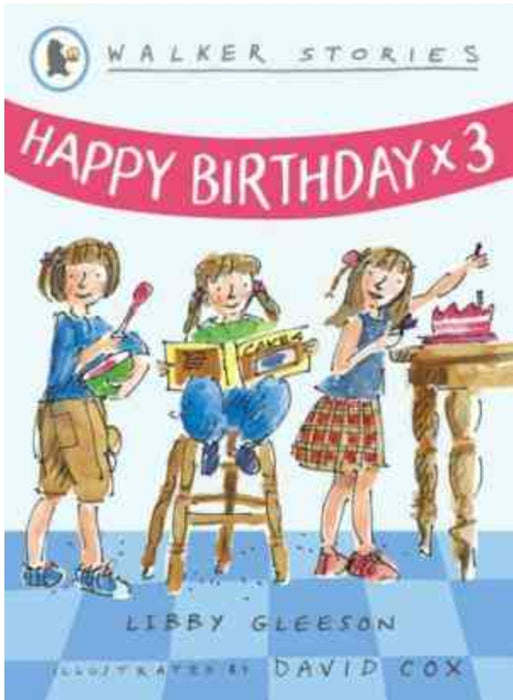 Happy Birthday x Three by Libby Gleeson - old paperback - eLocalshop