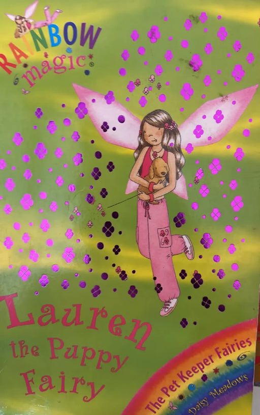 Rainbow Magic - Lauren the puppy fairy By Daisy Meadows - old paperback - eLocalshop