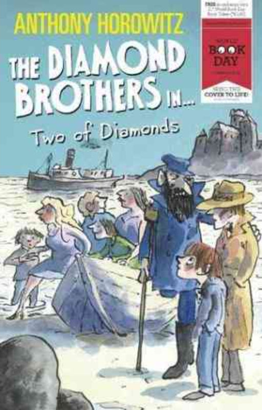 The Diamond Brothers in....Two of Diamonds by Anthony Horowitz - old paperback - eLocalshop