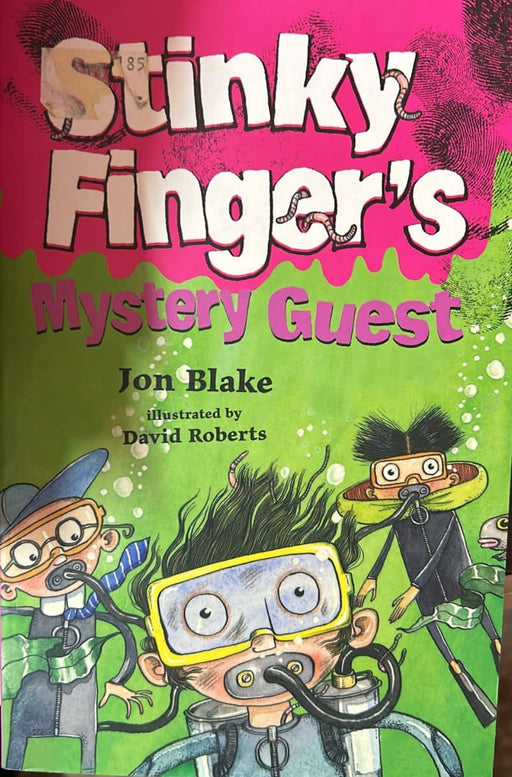 Stinky Finger's Mystery Guest by Jon Blake - old paperback - eLocalshop