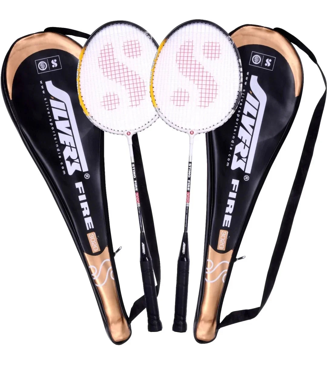 Silver's FIRE Badminton Kit (2 Racquets with Cover) — eLocalshop