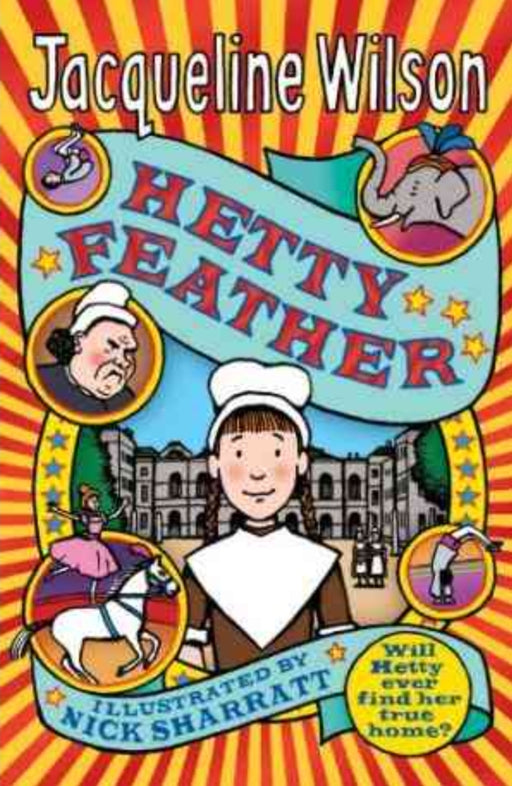 Hetty Feather by Jacqueline Wilson - old hardcover - eLocalshop