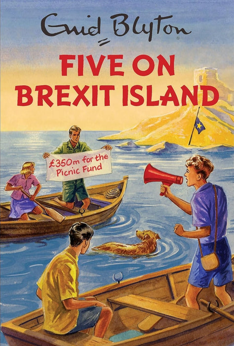 Five on Brexit Island by Bruno Vincent - old hardcover - eLocalshop