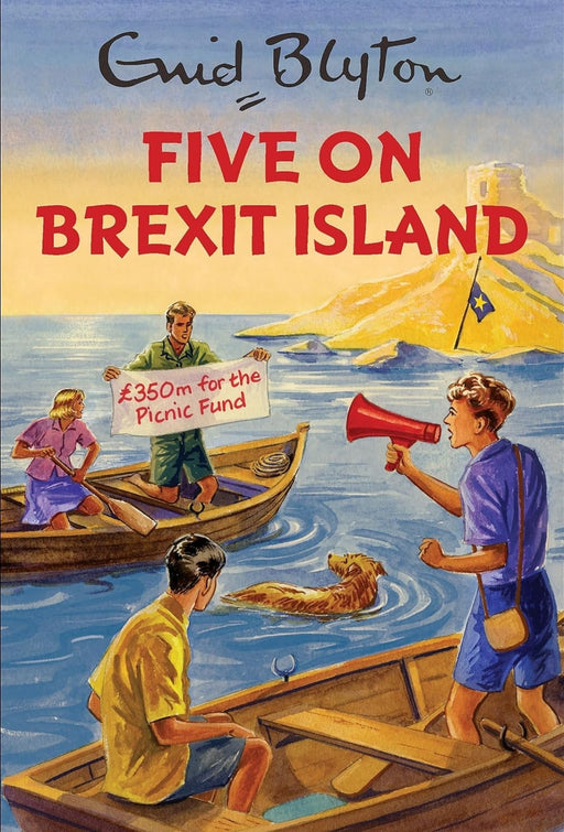 Five on Brexit Island by Bruno Vincent - old hardcover - eLocalshop