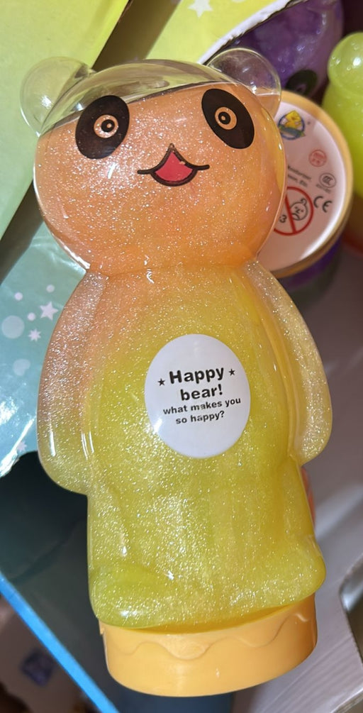 Glittery Slime Toy For Kids - sparkle (orange) - eLocalshop