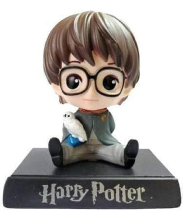 AUGEN Super Hero Harry-Potter Action Figure Limited Edition Bobblehead with Mobile Holder for Car Dashboard, Office Desk & Study Table (Pack of 1)