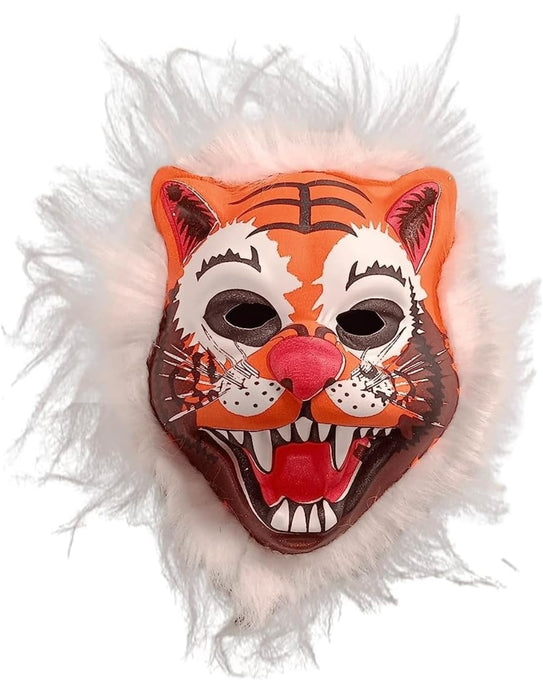PoPo Toys Lion 2/ Monkey/Fox Face Mask for Kids | Party Supplies for an Animal Themed Halloween/Holi | Pack of 1 | Assorted Character | Any One