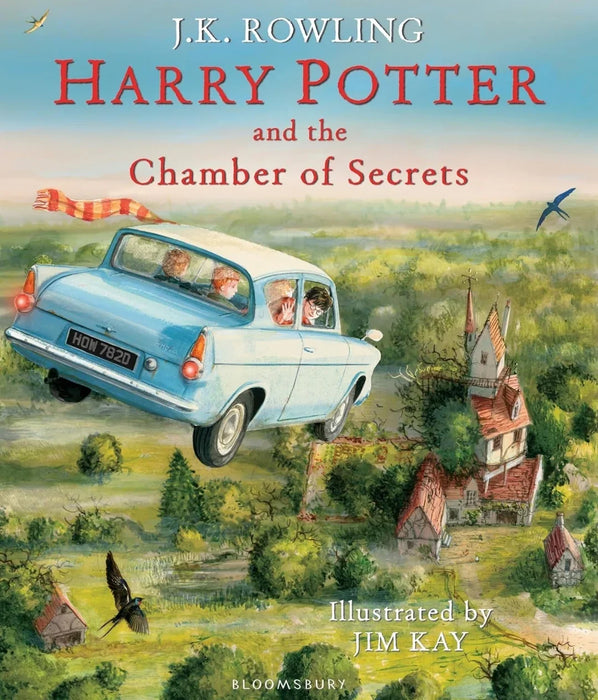 Harry Potter and the Chamber of Secrets: Illustrated Edition by J.K. Rowling - eLocalshop