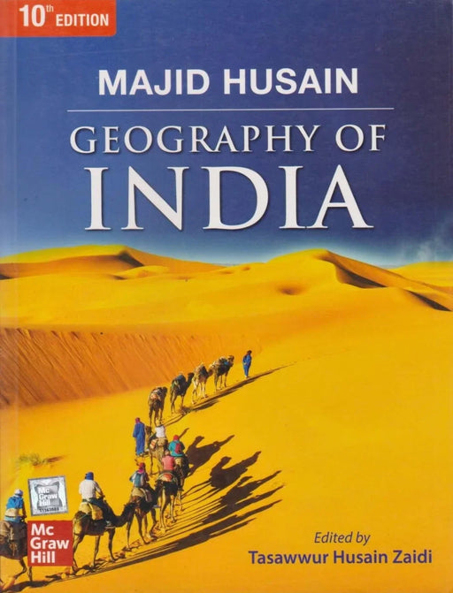 Geography of India for UPSC (English)|10th Edition|Civil Services Exam|State Administrative Exams by Late Majid Husain - eLocalshop