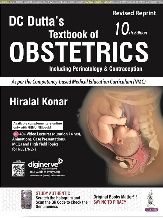 DC Dutta’s Textbook of Obstetrics Including Perinatology & Contraception by Hiralal Konar