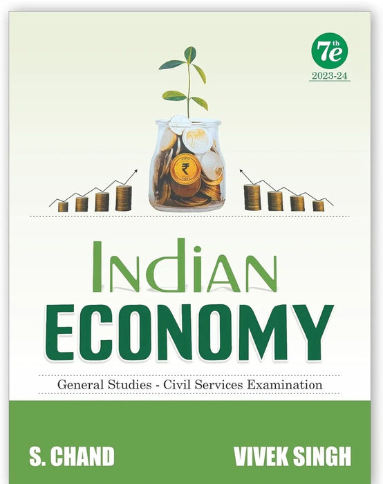 Indian Economy for UPSC Prelims & Mains (English|7th Edition) - eLocalshop