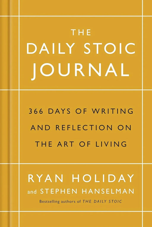 The Daily Stoic Jornal : 366 Days of writing and reflection on the art of living - eLocalshop