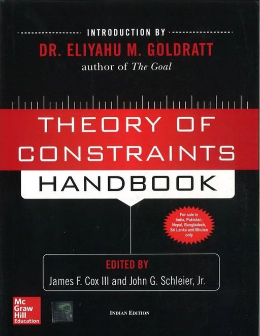 Theory of Constraints Handbook by James Cox Iii Refurbished - eLocalshop