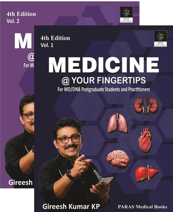 Medicine at Your Fingertips 4th/2023 (2 Vols) by Gireesh Kumar KP - eLocalshop