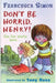 Don't be Horrid Henry by Simon Reid - eLocalshop