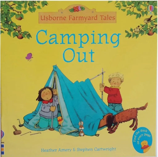 Camping Out Book - old paperback - eLocalshop