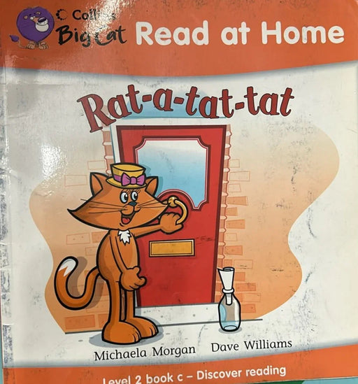 Rat-a-tat-tat: A humorous story (Collins Big Cat) by Michaela Morga - old paperback - eLocalshop