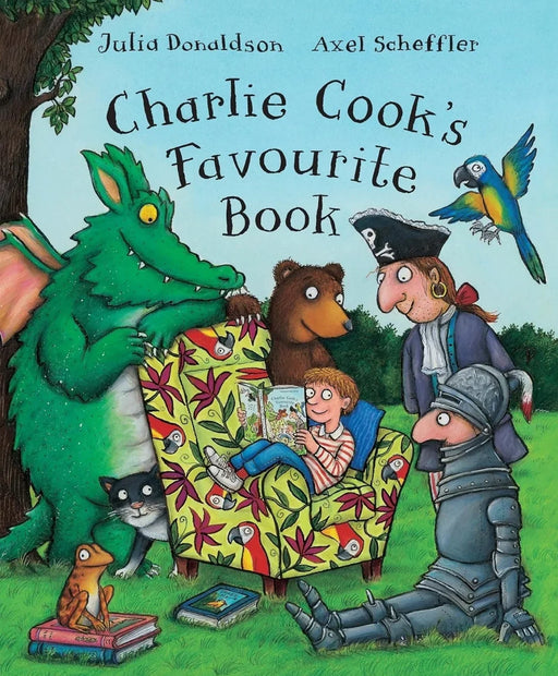 Charlie Cook's Favourite Book Big Book by Julia Donaldso - old paperback - eLocalshop