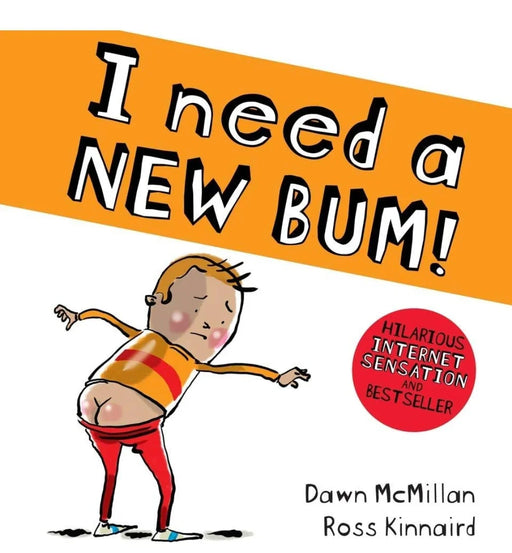 I Need a New Bum! By Ross Kinnaird - old paperback - eLocalshop